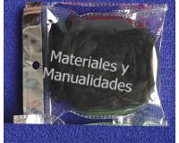 10 pz Lana felti colores surtidos Negro para peinados y cabello