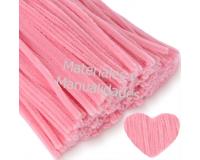 Limpiapipas afelpados Rosado Piel Gamuzados Rosado 50pcs