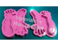 Molde para Foamy brazos manos termoforma para manualidad