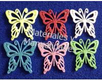 Set mariposas 4 cm para decorar hadas muñecas y prended