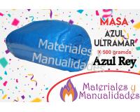 Masa porcelanicrón Flexible Azul Rey para artesanías