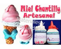 Miel Crema Chantilly jaleas sirope jarabe para acabos y relieve