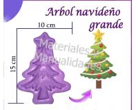 Molde en silicona Árbol de 15cm para masa flexible