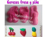 Molde para foami Frutas cereza fresa piña termoforma para foami