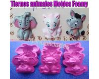 Molde Para Foami animales Termoforma Elefante Gato Burro