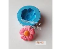 Molde en silicona Trébol Flor Silvestre 3D trébol para decorar p