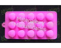 Molde en silicona almendras Para chocolate dulces o fondant