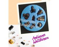 Molde detalles halloween miniaturas para masa flexible o Pasta f