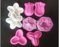 Set 13 Termoformas para foami sepalos o Flores molde goma eva