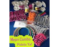 Set moldes y herramientas basicas masas pasta flexible porcelana