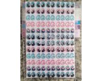Ojos Stitch adhesivos Resinados de 7mm para muñecas y artesanías