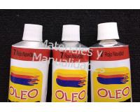 Pinturas al Óleo #7 Rojo Navidad de 50ml para artes y manua