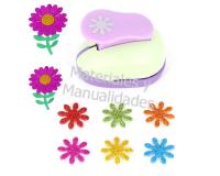 Troquel para fomi Flor margarita 2.5 cm copo de nieve sacabocado