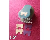Troquel Para Foamy Y Papel lazo de 1.5 Pulg tarjetas scrapbook