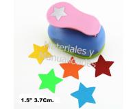 Perforadora de estrella 2.5 cm Troquel  scabocado para foamy car