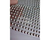 Perlas plateadas adhesivos de 5mm Adornos Brillantes decorativos