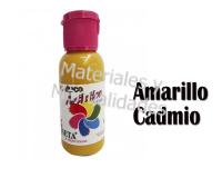 Acrílico artístico al frío Amarillo Cadmio pintura para ceramica