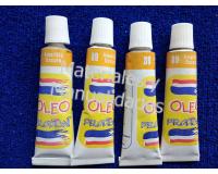 Pinturas al óleo Amarillo Oscuro de 10ml para manualidad