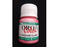 Pintura Perlada Rosado Claro de 30ml Auto-Sellante Con Acabado N