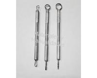 Set Repujador de arcilla metálico x3 para arcilla pasta moldeabl
