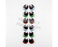Ojos adhesivos de 2cm para munecos y navidad ref.31-1