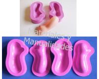 Molde para foami brazos muñecas foami goma eva 4d