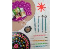 Kit para puntillismo herramientas repujador kemper y boleadores