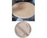 Tabla giratoria madera mdf en crudo para arte country pinturas