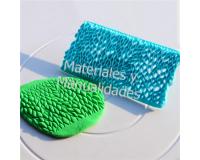 Molde plástico Algas Texturizador en relieve Tejidos para marcar