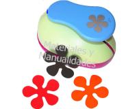 Troquel  de 7.5cm Perforadora flor redonda sacabocado 5 pétalos