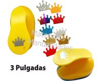 Troquel Perforadora Corona de 7.5cm 3 pulgadas