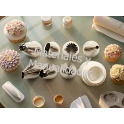 Boquillas en acero inoxidable para Repostería pastillaje fondant 2