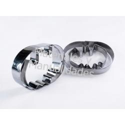 Molde Cortador en metal batman para decorar galletas y psata fle 2