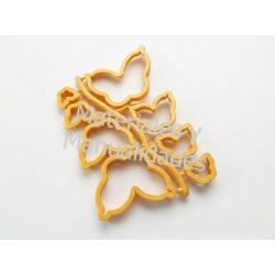 Cortador de mariposas moldes para porcelanicrón masa flexible 2