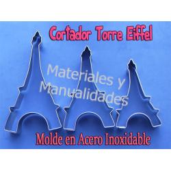 Molde Cortador en Acero Inoxidable torre Eiffel utensilio Para R 1