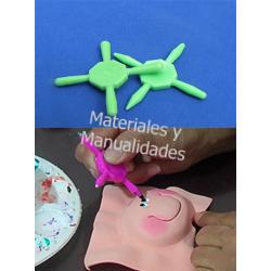 Marcador pinta puntos técnicas puntillismo en artes papel mdf pz 1
