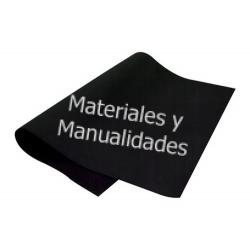 Lámina de Foamy Goma Eva 2mm negro de 90 cm x 70cm 1