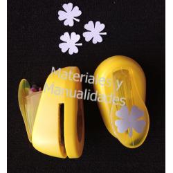 Troquel Trébol 2.5cm goma Eva Flor sacabocado 1