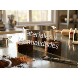 Molde cortador redondo alto para brownie 2