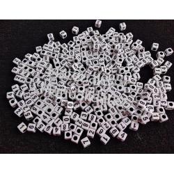 Cuentas de Números Negros con Blanco pasador para pulseras 15gr 1