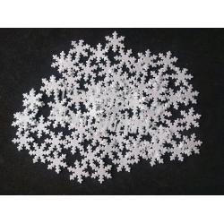 Adornos foami estrella copo de nieve 2.5cm por 50pz 2