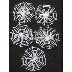 Adornos foamy telaraña Blanca Halloween para decorar x5pz 2