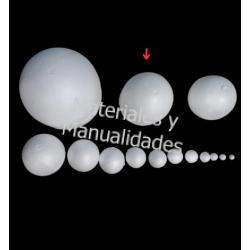 Bola de icopor hueca diámetro de 20cm 2