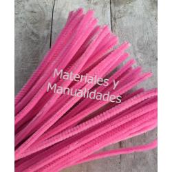 Chelines Gamuzados Rosado Medio para muñecos Decoración 1