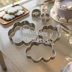 Cortante en acero nubes molde Para repostería y decorar pasta 2