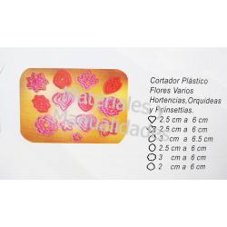 Set 30pz Cortador de flores Orquidea hortensias margarita y hoja 2