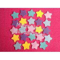 Figuras en foamy estrellas en foami plano decora manualidades 1