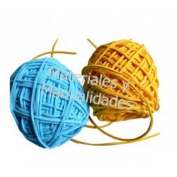 Hovillo de hilo de goma eva foami Espuma de colores para decorar 1