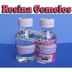Resina gemelos 240cc para artesanías y manualides 1