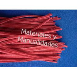 Limpia pipas para flores rojo Chelines Gamuzados 50pz 1